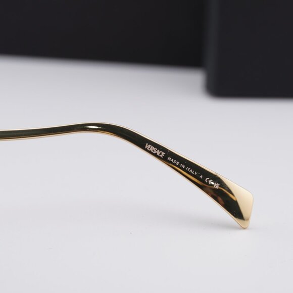 Versace VE4502U 108/87 Square Sunglasses – Havana/Gold/Grey - Picture 6 of 8
